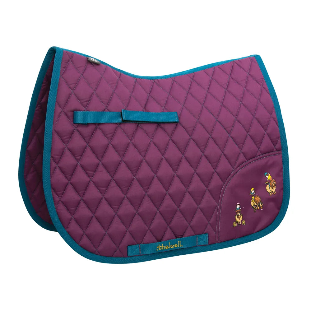 Hy Equestrian Thelwell Collection Pony Friends Saddle Pad