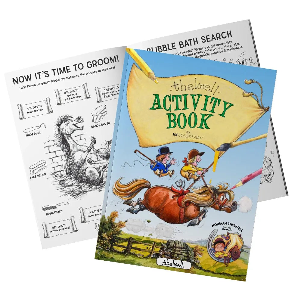 Hy Equestrian Thelwell Collection Activity Book