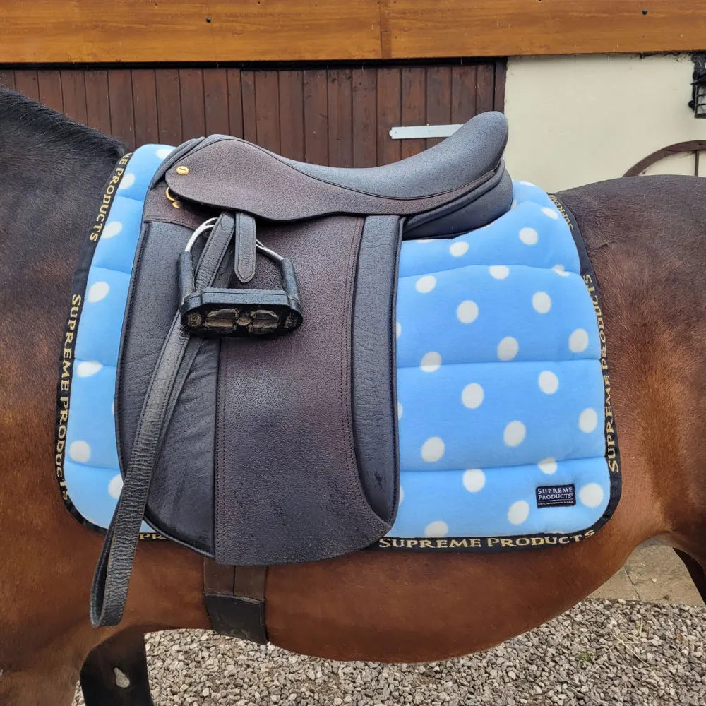 Supreme Products Dotty Fleece Saddle Pad