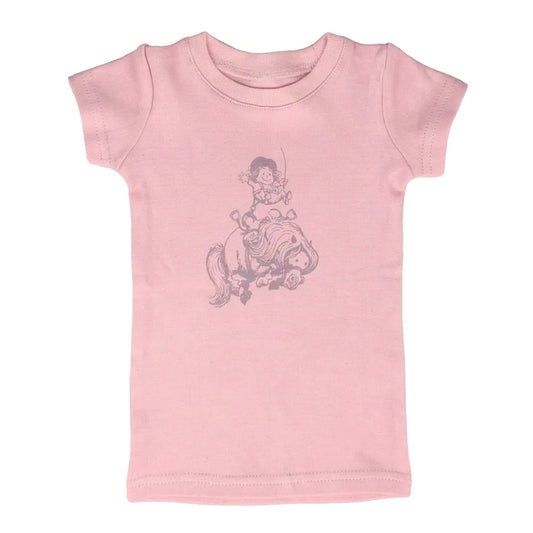Hy Equestrian Thelwell Mini Tots T-Shirt - Pastel Pink