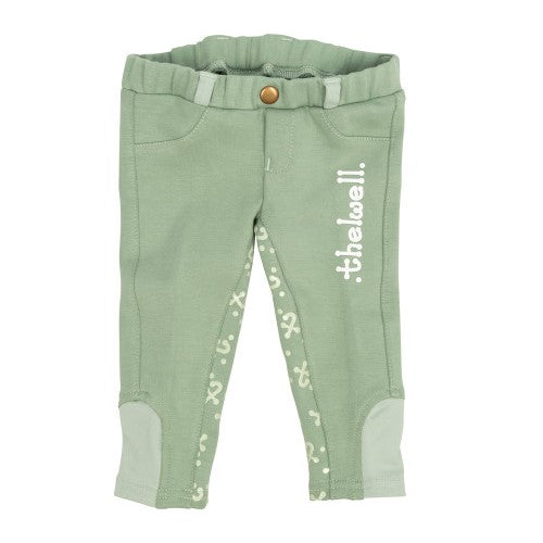 Hy Equestrian Thelwell Mini Tots Jodhpurs - Pastel Green