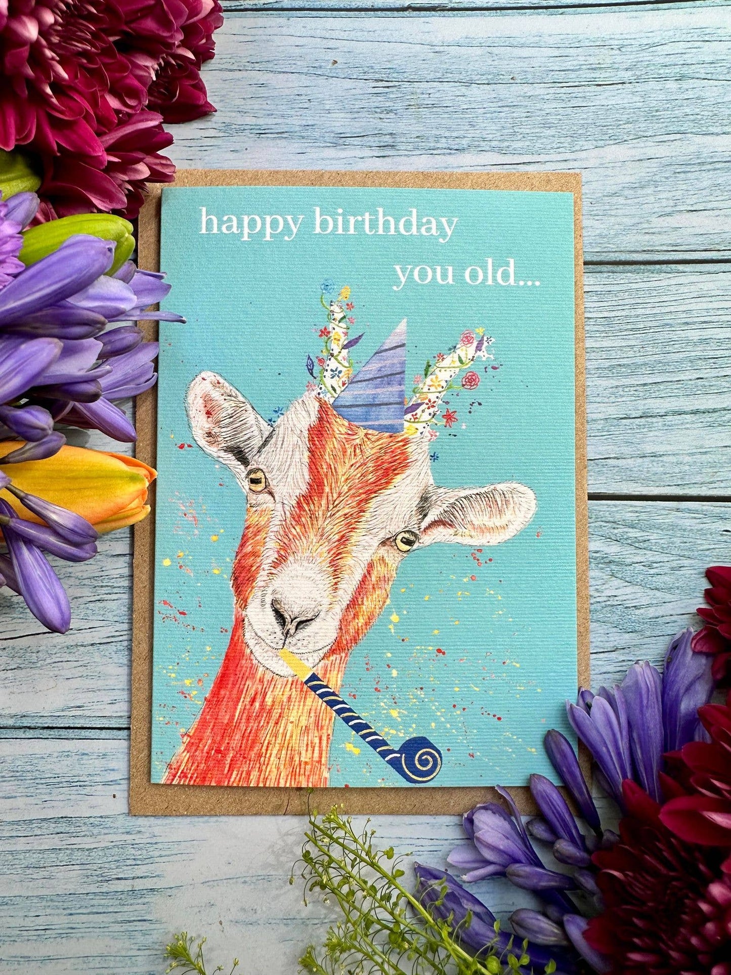 Birthday Old Goat |  Eco Friendly Gift Card