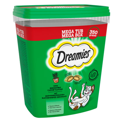 Dreamies Catnip Mega Tub Cat Treats