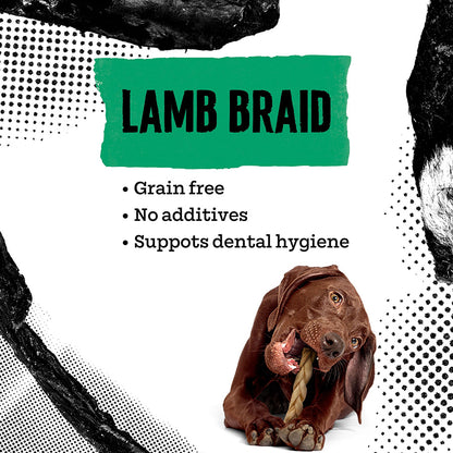 NAW Lamb Braid 100g