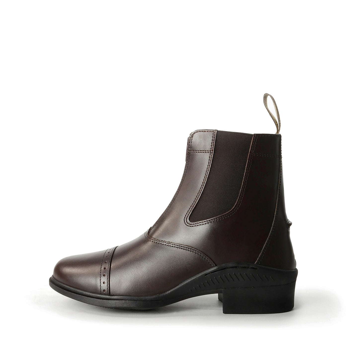 Brogini Tivoli Leather Paddock Boots - Brown