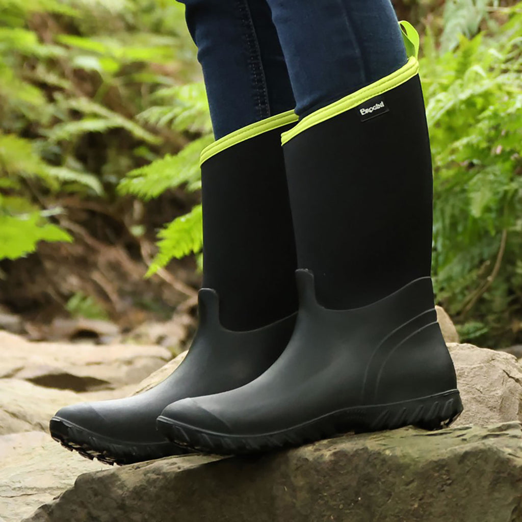 Brogini Wb175 Belmont Wellies Black/lime