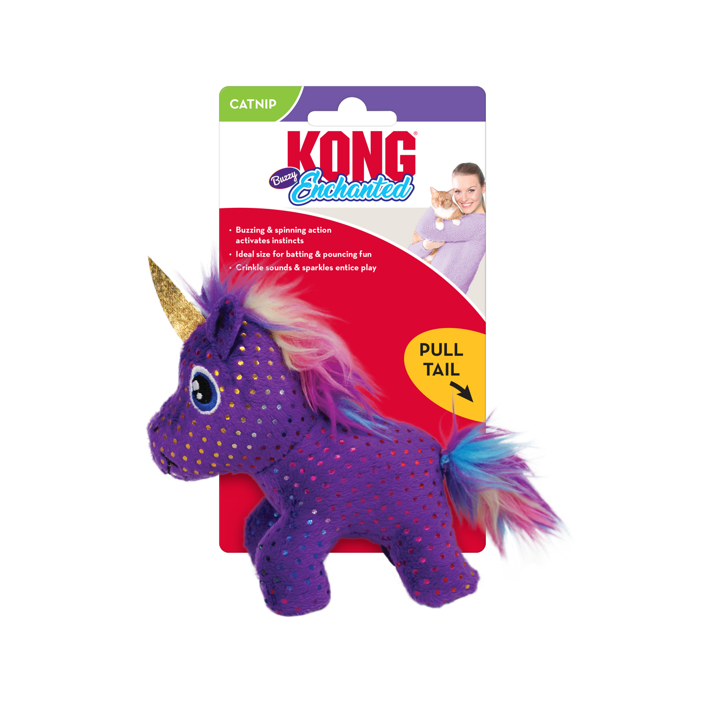 KONG Cat Enchanted Unicorn Toy