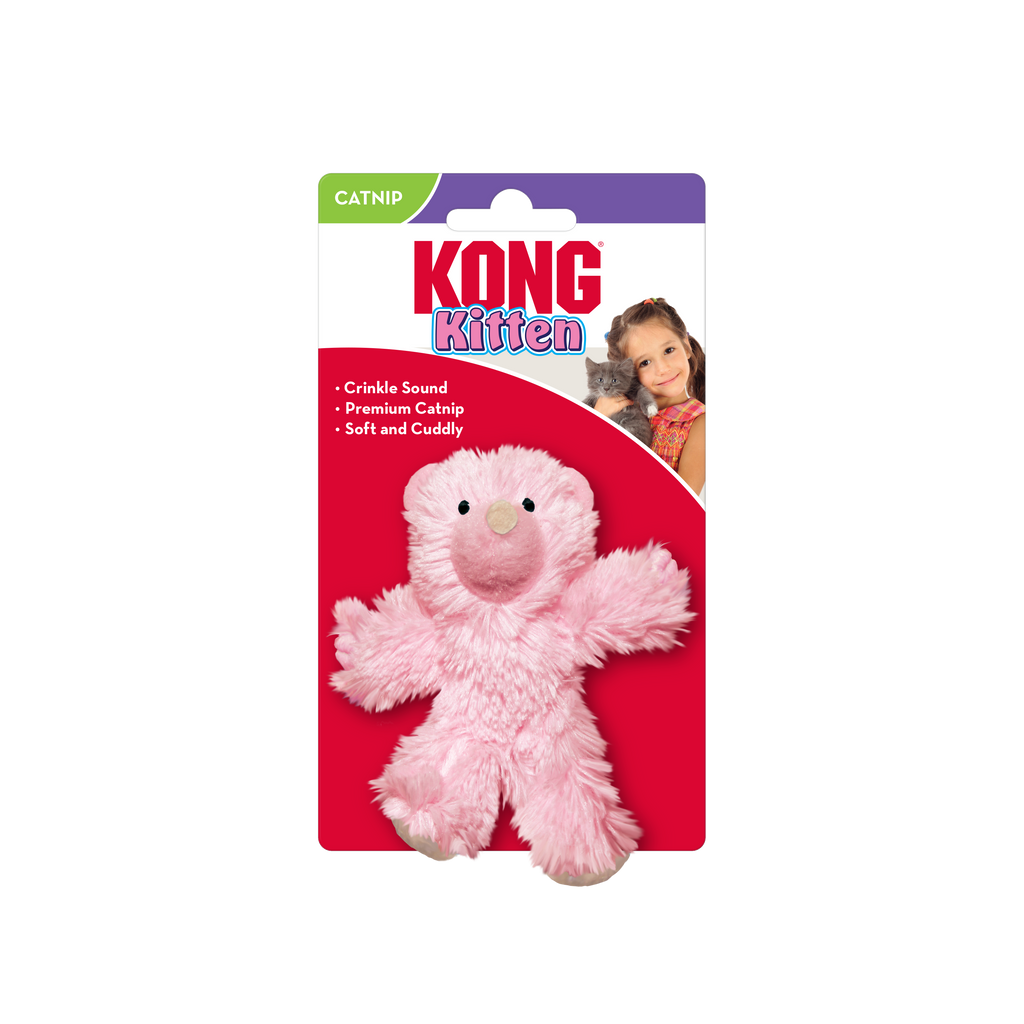 KONG Kitten Teddy Bear Toy