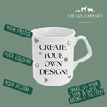 *Personalised* Create Your Own Design Country Classic Mug