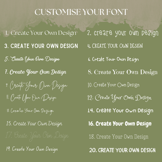 *Personalised* Create Your Own 20oz Thermos