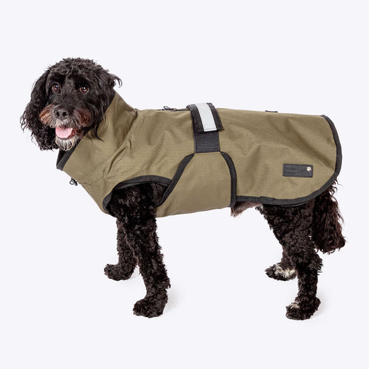 Danish Design 3-in-1 Dog Coat Olive