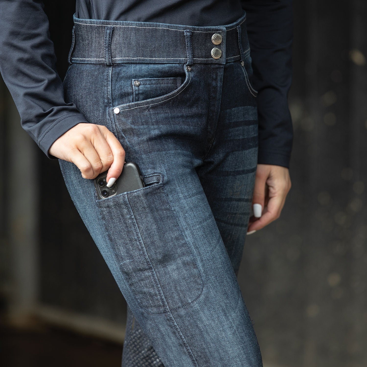 Ultimo Denim Grip Breeches