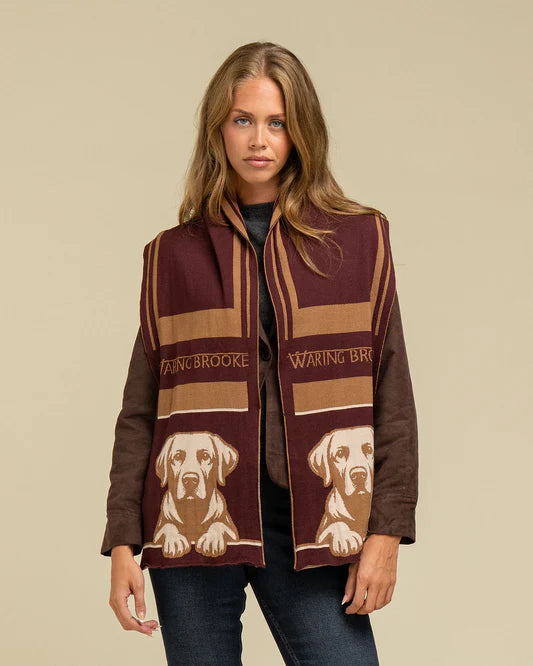 Waring Brooke Loyal Labrador Scarf