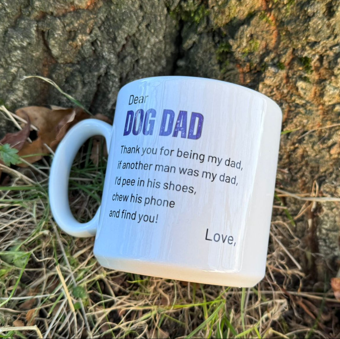 *Personalised* "Dog Dad/Mum" Dunkin' Mug