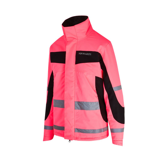 Equisafety Winter Inverno Children's Riding Jacket  - Pink