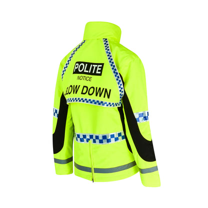 Equisafety Polite Winter Inverno Adult Riding Jacket - Yellow