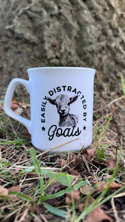 Classic Collection - Easily Distracted By Goats Mug