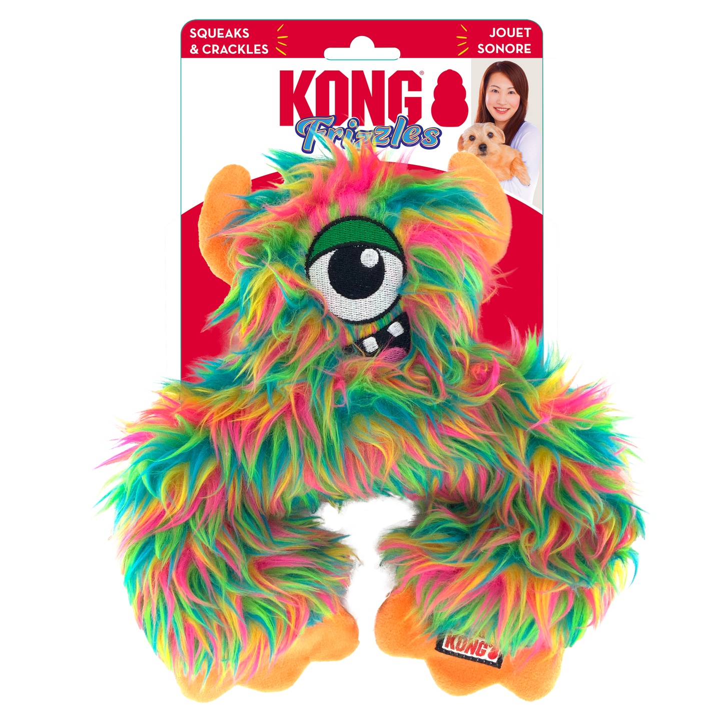 KONG Frizzle Frazzle Medium