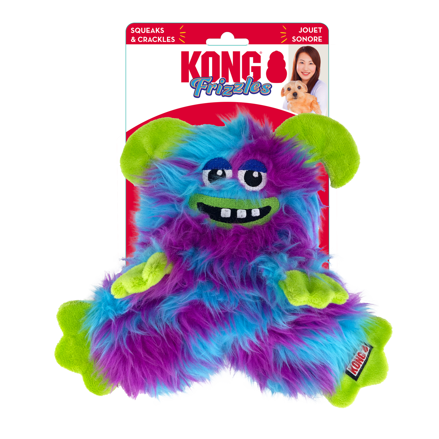 KONG Frizzle Razzle Medium