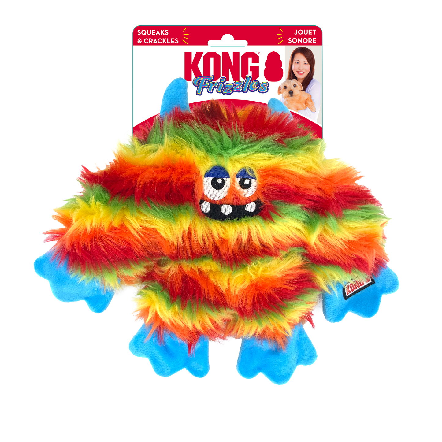 KONG Frizzle Zazzle Medium