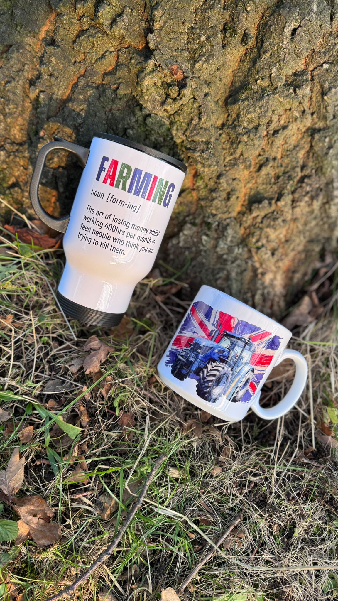 *Personalised* Farming Definition Dunkin' Mug