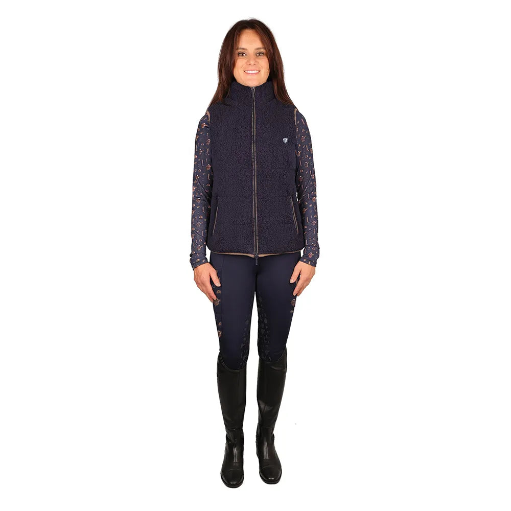 Hy Equestrian Elevate Country Teddy Fleece Gilet