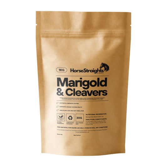 Horse Straights Direct Marigold & Cleavers Mix - 1KG