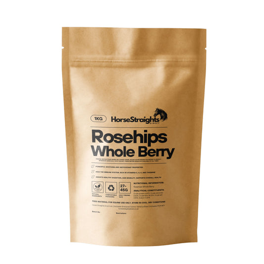 Horse Straights Direct Rosehips Whole Berry - 1KG
