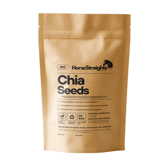 Horse Straights Direct Chia Seeds - 1KG