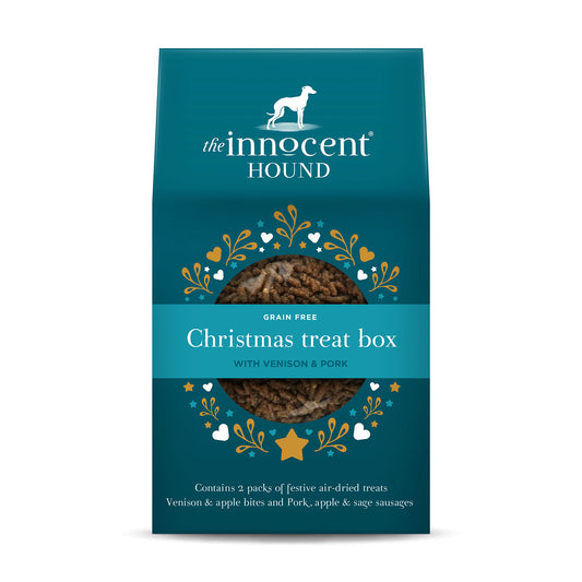 The Innocent Hound Christmas Treat Box - Venison & Pork