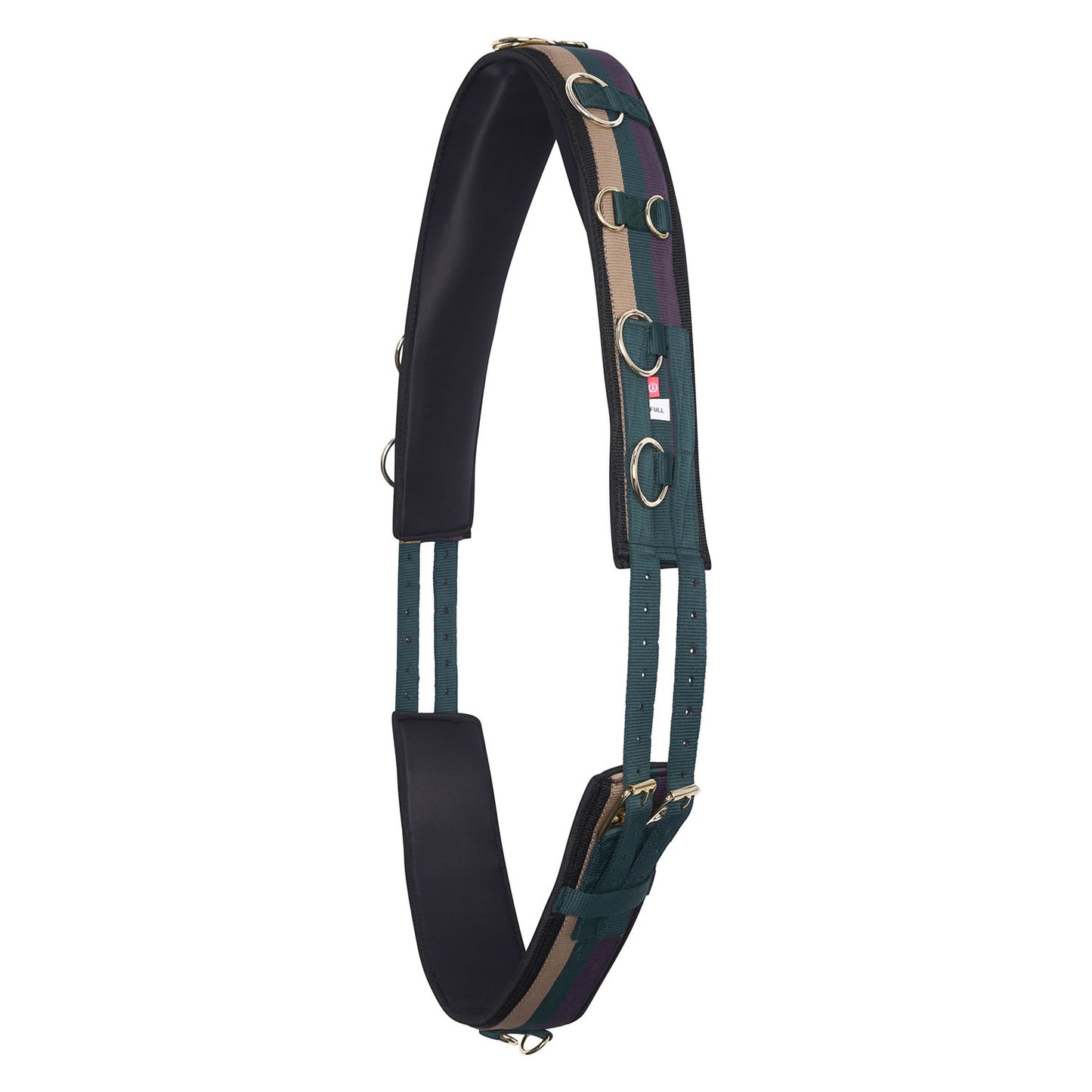Imperial Riding Lunging Girth Deluxe Extra Multi - Forest Green