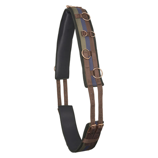Imperial Riding Lunging Girth Deluxe Extra Multi - Walnut