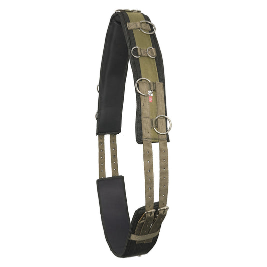 Imperial Riding Lunging Girth Deluxe Extra - Olive Green