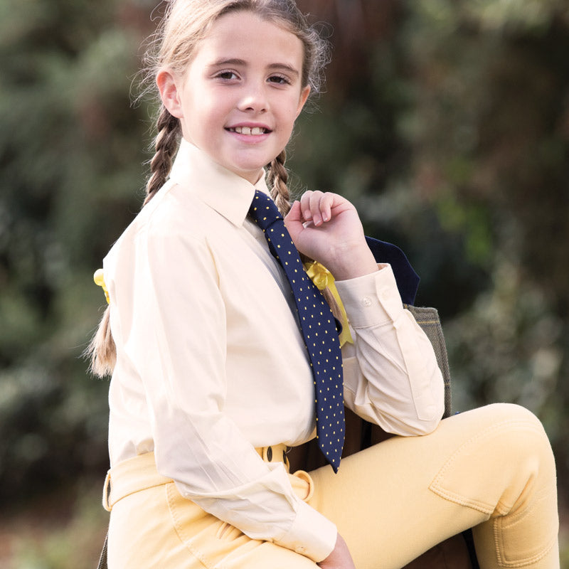 Junior Stretch Show Shirt (Long Sleeved) - Available in 2 Colours