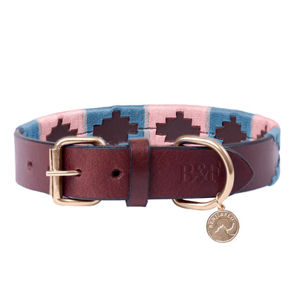 Benji & Flo Sublime Polo Leather Dog Collar