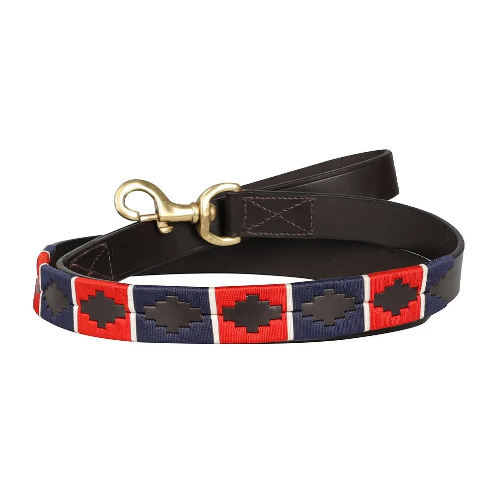 Benji & Flo Sublime Polo Leather Dog Lead