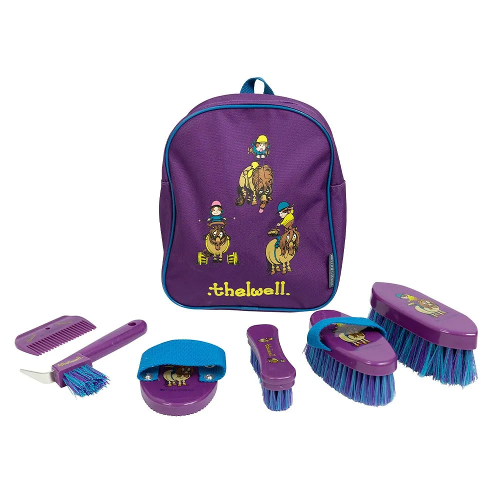 Thelwell Collection Pony Friends Complete Grooming Kit Rucksack