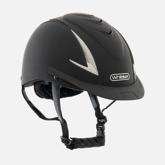 Whitaker Rh041 Nrg Helmet With Sparkles Black / Silver