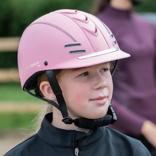Whitaker RH072 Club Young Rider Helmet - Pink