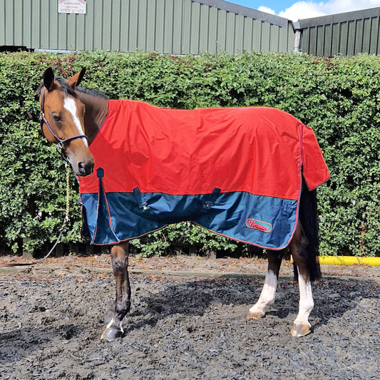 Whitaker Rudston Turnout Rug 50g - Red