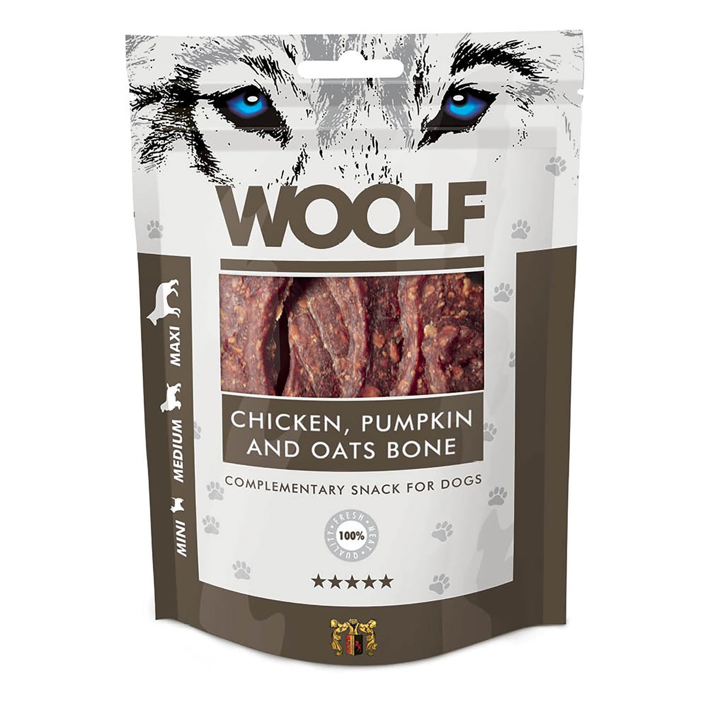 Woolf Chicken, Pumpkin & Oats Bone