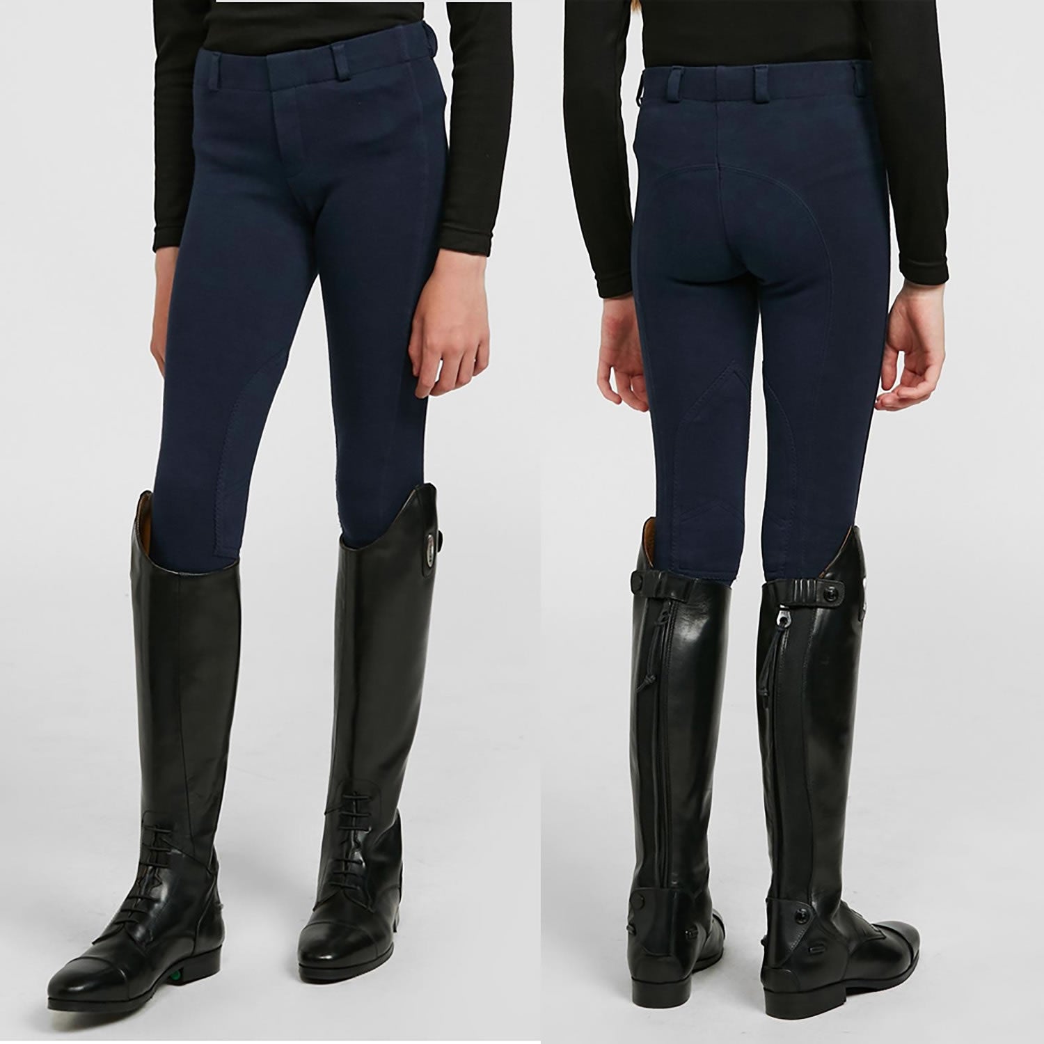 Whitaker B193 Brightside Kids Jodhpurs - Navy