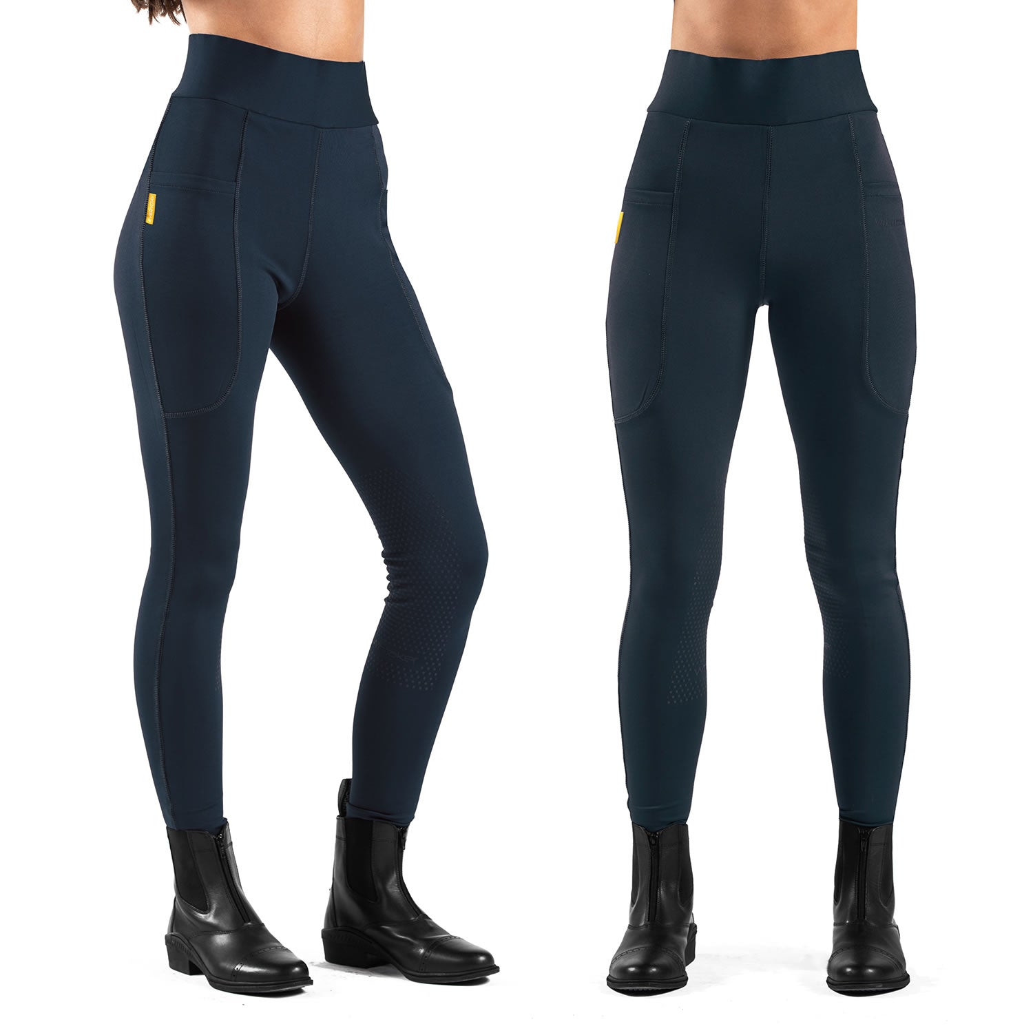 Whitaker B367l Alderley Ladies Riding Tights - Navy