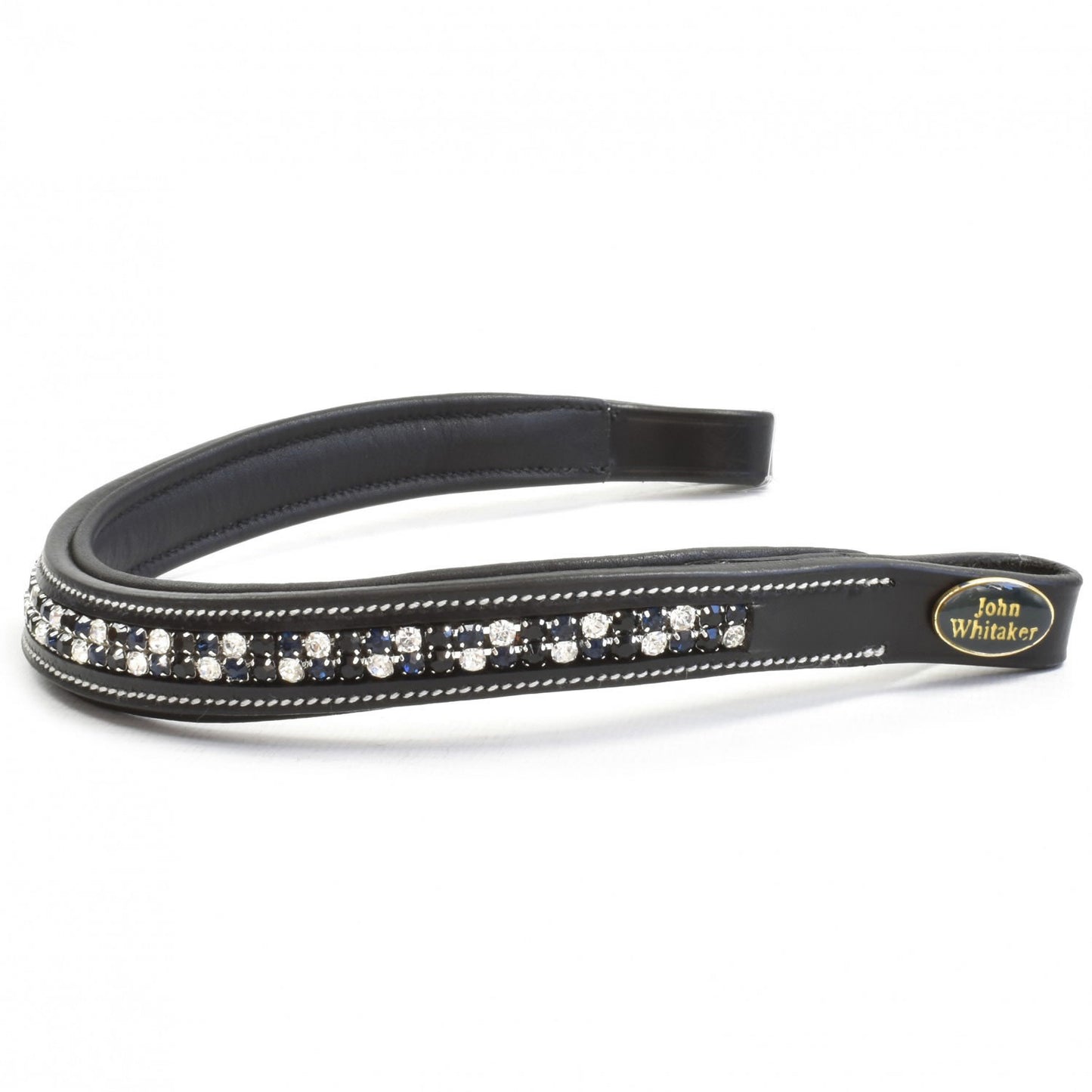 Whitaker Checkerboard Browband - Black