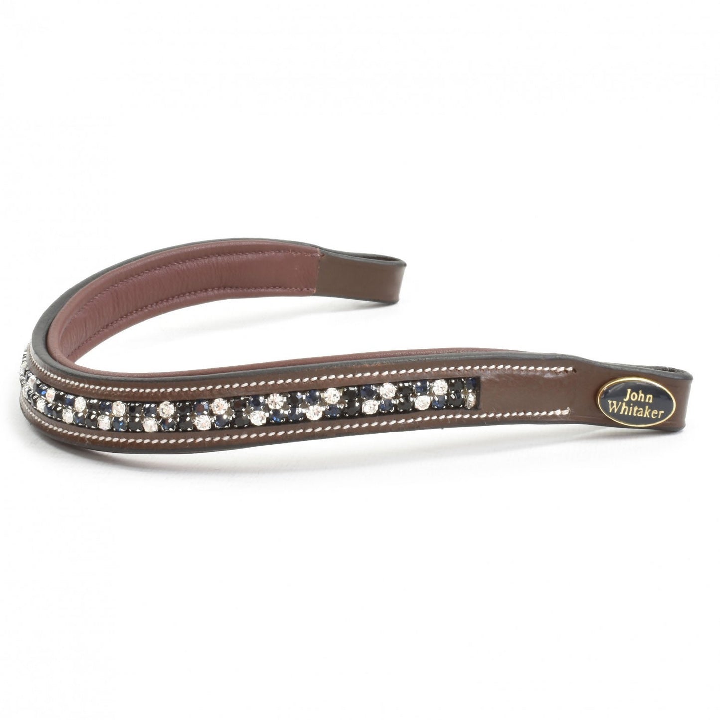 Whitaker  Checkerboard Browband Havana