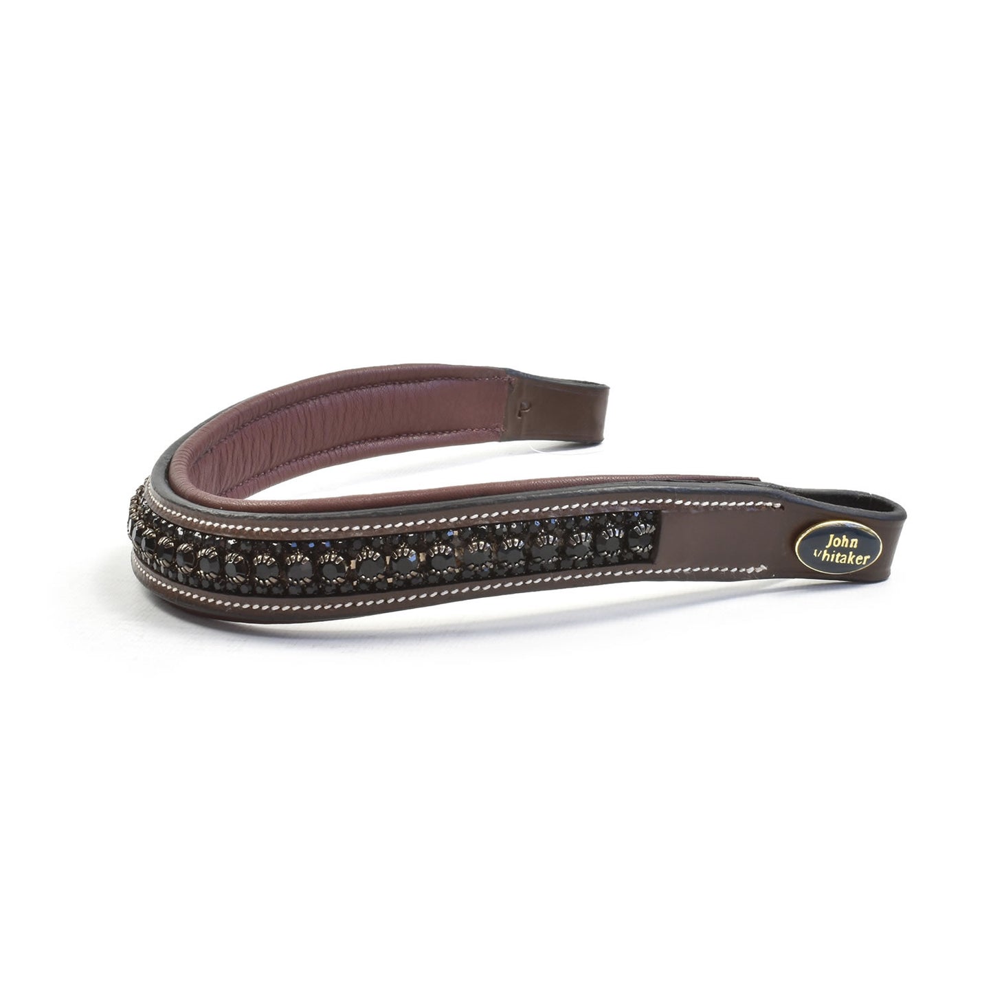 Whitaker Chunky Crystal Browband Havana/Black