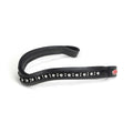 Whitaker Lynton Curved Diamante Browband - Black