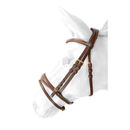 Whitaker Venice Bridle C/w Reins Havana