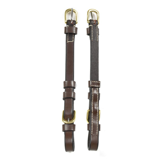 Whitaker Buckle Cheek Pieces Havana