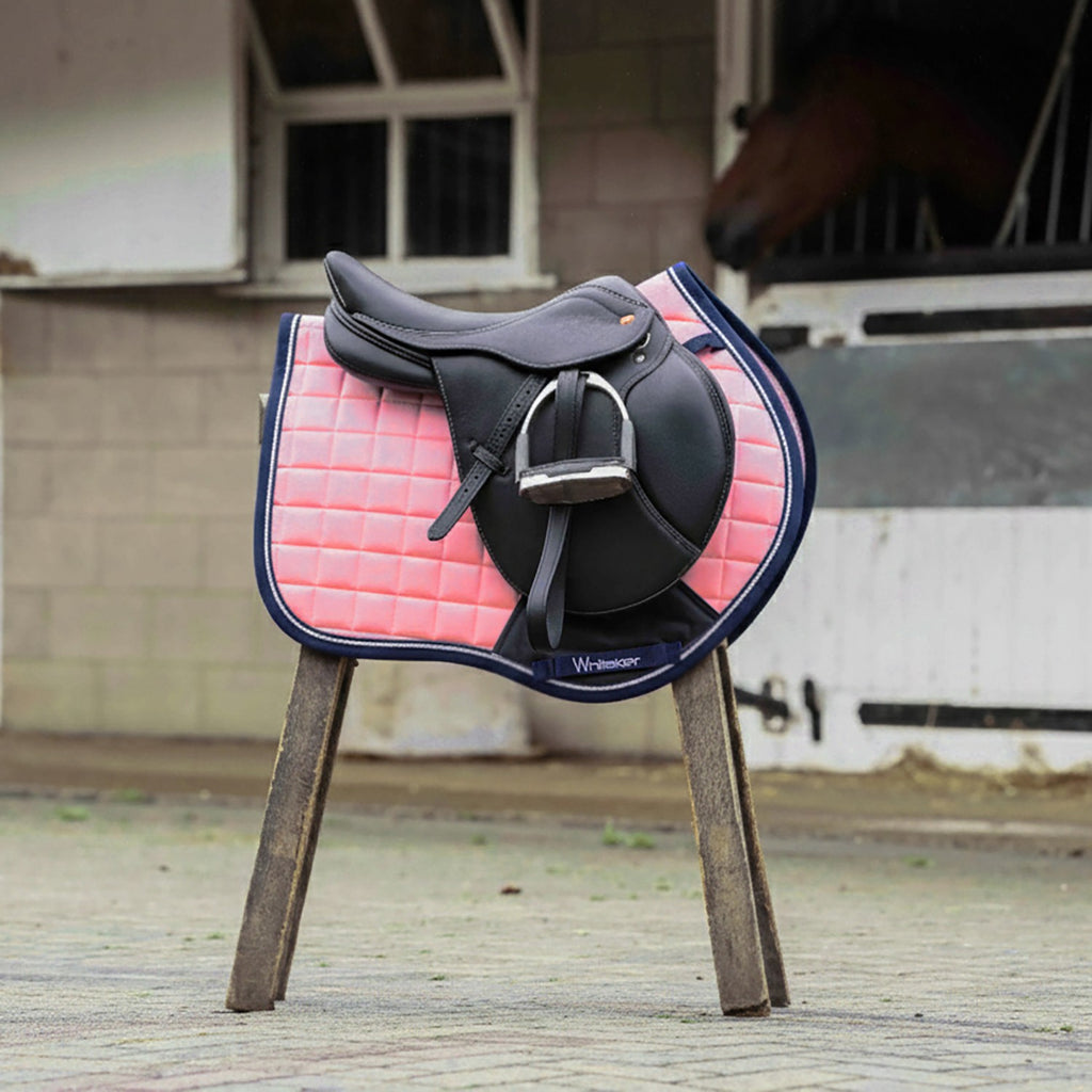 Whitaker Club Close Contact Saddle Pad - Pink